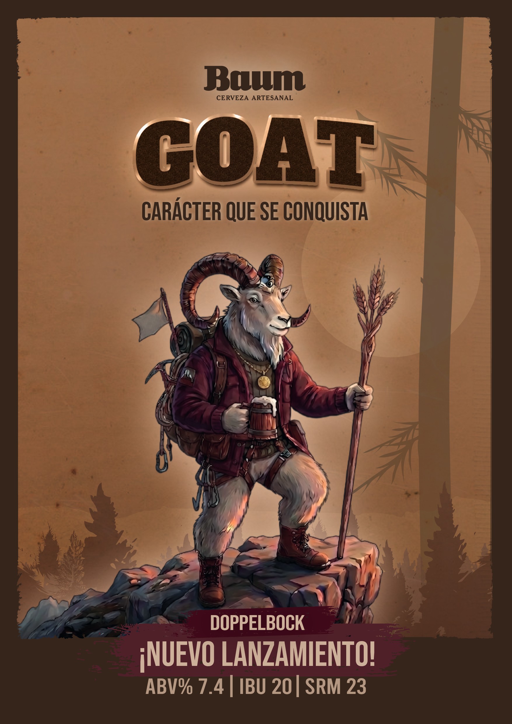 Conoce GOAT, nuestra nueva cerveza de Otoño